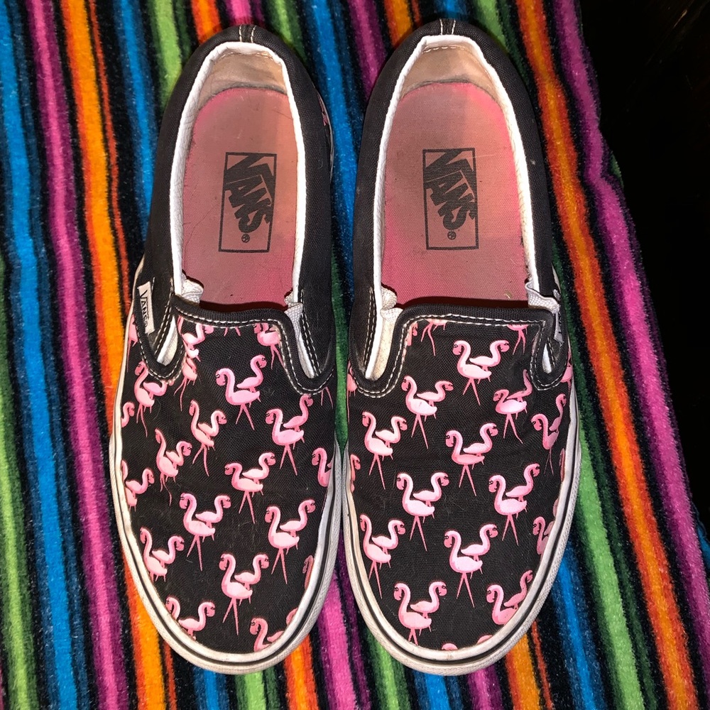 Flamingo Slip On Vans